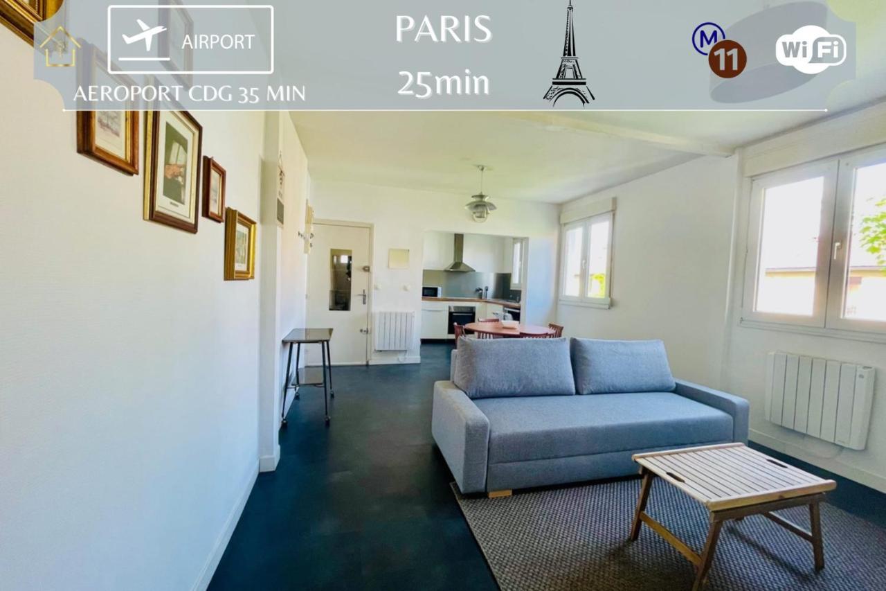 Appart'Hotel L'Express - 25Min De Paris 로맹빌 외부 사진